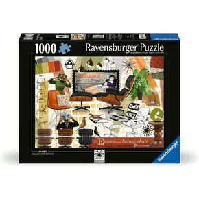 Ravensburger Eames Design Classics 1000 Piece Jigsaw Puzzle for Adults - 16899 - Every Piece is Unique, Softclick Technology Means Pieces Fit Together Perfectly
