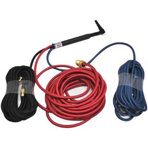CK200 Water Cooled TIG Torch Kit, Flex, 250A, 25', 3-Pc, Super-Flex, CK225SF FX