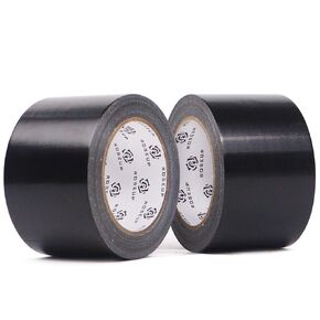 ROSEUP 3 Inch Duct Tape, Tear by Hand & Waterproof,Great for Packaging, Arts & Crafts, 3 Inch x 30Yards, Black