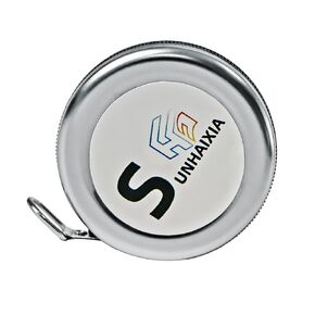 Stainless Steel Diameter Perimeter Tape Measure - Imperial and Metric Tape Measure, Measuring Diameter Range 64 cm/25 in A15DIY (Sliver Diameter INCHES)