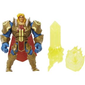 Masters of the Universe He-Man and The Toy, Man-at-Arms Duncan Action Figure, Power Attack Move and Accessory, Motu Hero Character​​​​