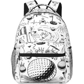 Soccer Backpack 16 Inch Football School Backpacks 3D Print Lightweight Ball Bookbag Casual Sport Daypack Travel Bag for Kids Girls Boys Men Gifts