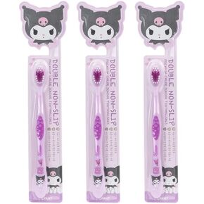 Set of 4, Cute Toothbrush Set, Compact Head