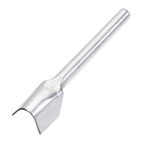 Uxcell V-Shape Leather Cutter Punch 40mm حزام نهاية أداة لكمة لصياغة حزام حزام المحفظة والحقيبة