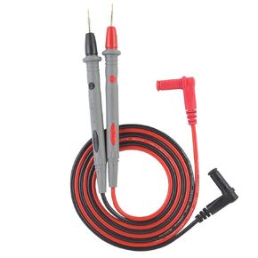 2PCS Multimeter Test Cable PT1006 Digital Multimeter Needle Tip Test Probes Electrical Test Probe Pen Banana Plug Measurement Tools for DIY Bench Electric Experiments 20A 109cm