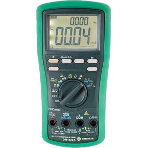 Greenlee DM-830A DMM, TRMS AC+DC,DUALTEMP, Black