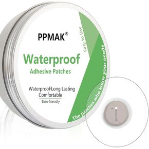 PPMAK-G7 Adhesive Patches-40 PCS Waterproof Sensor Covers for G7 -Clear CGM Tape-Long Lasting to 14 Days (40 PCS)