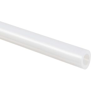 uxcell Silicone Tube 5mm ID X 8mm OD 3.3' Flexible Silicone Rubber Tubing Water Air Hose Pipe Translucent for Pump Transfer