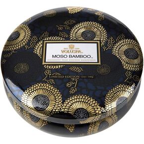 Voluspa French Cade Lavender 3 Wick Tin Candle, 12 ounces