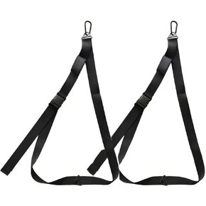 2PCS Kayak Wall Hanging Storage Strap,Adjustable Double Kayak Storage Straps for Indoor and Outdoor Kayak & Surfboards, SUP or Canoe