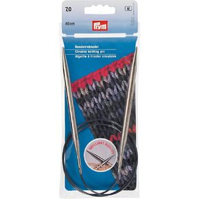 Prym 32" Circular Brass, 2.5mm Knitting Needles, Multi