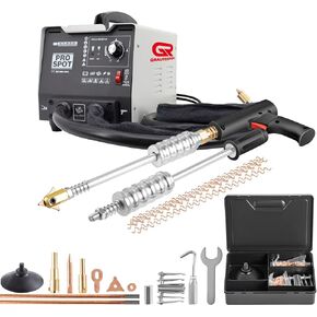 PRO 110V Spot Welder Dent Puller，1.8KW Panel Spot Welder Puller，5 Models Spot Welding Machine for Car Body Dent Repair