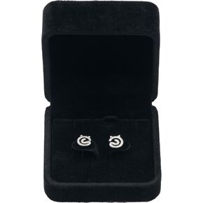 Velvet Earring Gift Boxes Jewelry Box Storage Case for Women (Blue)