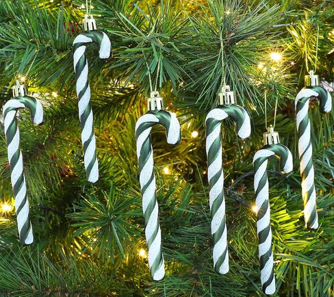 مجموعة Christmas Concepts® مكونة من 6-13 سم زينة/زخارف شجرة عيد الميلاد اللامعة (وردي فاتح) in Kuwait