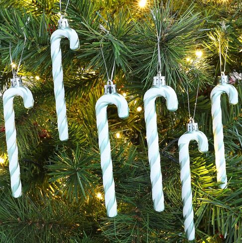 مجموعة Christmas Concepts® مكونة من 6-13 سم زينة/زخارف شجرة عيد الميلاد اللامعة (وردي فاتح) in Kuwait