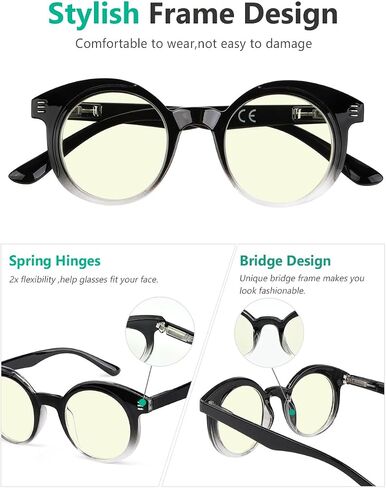 Eyekepper 4-pack نظارات قراءة دائرية للنساء قارئ عدسات صغيرة +1.25 in Saudi Arabia