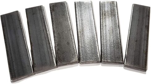 Welding Practice Coupons, 6 Pieces 1/4 inches Thick by 1-1/2 inches Wide by 6 inches long. Practice Kit For Mig, Tig, Stick, And Gas Welding. in Saudi Arabia