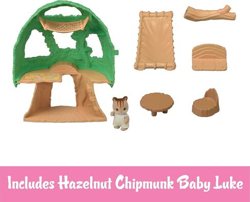Calico Critters Baby Ropeway Park, Collectible Dollhouse Toy with Sweetpea Rabbit Figure Included, Includes park with slide, windmill and gondola in Saudi Arabia