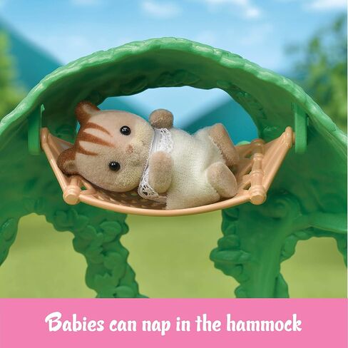Calico Critters Baby Ropeway Park, Collectible Dollhouse Toy with Sweetpea Rabbit Figure Included, Includes park with slide, windmill and gondola in Saudi Arabia