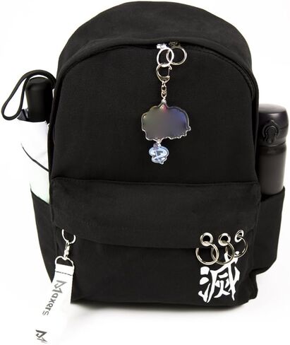 Maxer School Bag Outdoor Casual Shoulders Backpack Japanese Anime Travel Daypacks for Women Men in Saudi Arabia