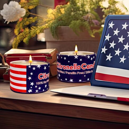 Aromatherapy Candles Set of 4, Scented Candles for Home Decoration, Jar Candles Gift with Soy Wax, Luxury Candles for Home, Birthday Gift in Saudi Arabia