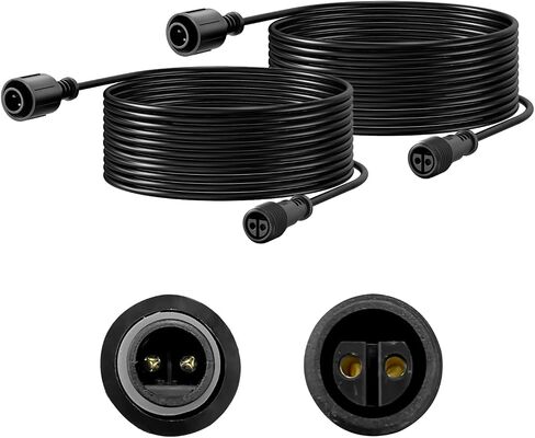 2pcs 6.5FT Extenstion Cord for Landscape Spotlights, NOT Smart Landscape Lights in Saudi Arabia