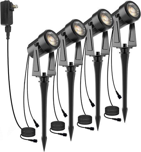 2pcs 6.5FT Extenstion Cord for Landscape Spotlights, NOT Smart Landscape Lights in Saudi Arabia