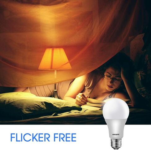 إضاءة حيوية 24 حزمة مصابيح LED 60 وات A19، أبيض دافئ 3000K، E26 مصابيح إضاءة LED ذات قاعدة متوسطة، 750 لومن، غير قابلة للتعتيم، مدرجة في قائمة UL in Kuwait