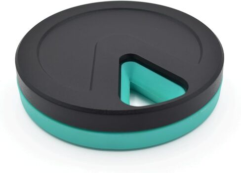 Travel RX Pill Case by Type Two Labs – Weekly 7 Day Pill Box, Compact Magnetic Pill Organizer for Purses or Pockets, Rugged Daily Caddy Holds Vitamins, Supplements, Medication. (Hazard Orange) in Saudi Arabia