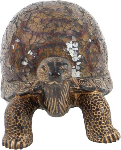 Deco 79 Polystone Turtle Decorative Sculpture Home Decor Statue, Accent Figurine 11" x 6" x 6", Brown in Saudi Arabia