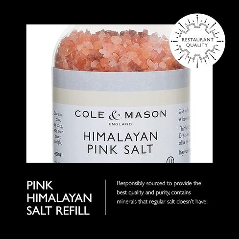 Cole & Mason Luxury Gift Aromatic Salt & Pepper Refill - Chili Salt & Szechuan Peppercorns - Grinder Refills for Kitchen Accessories in Kuwait