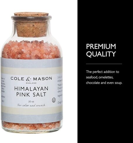 Cole & Mason Luxury Gift Aromatic Salt & Pepper Refill - Chili Salt & Szechuan Peppercorns - Grinder Refills for Kitchen Accessories in Kuwait