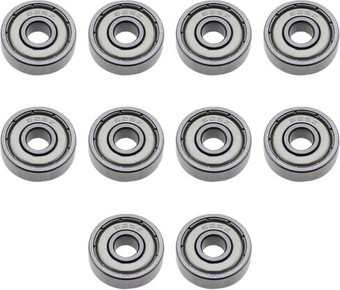 The Lord of the Tools 10PCS 625ZZ Deep Groove Ball Bearings ABEC-5 Double Metal Sealed Bearing Steel 5x16x5mm for Agricultural Machinery Robot Elevator Skateboard Inline Skate in Saudi Arabia