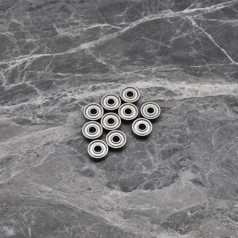 The Lord of the Tools 10PCS 625ZZ Deep Groove Ball Bearings ABEC-5 Double Metal Sealed Bearing Steel 5x16x5mm for Agricultural Machinery Robot Elevator Skateboard Inline Skate in Saudi Arabia