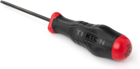 TEKTON T25 Torx High-Torque Black Oxide Blade Screwdriver | 26804 | Made in USA in Saudi Arabia