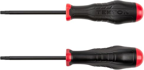 TEKTON T25 Torx High-Torque Black Oxide Blade Screwdriver | 26804 | Made in USA in Saudi Arabia
