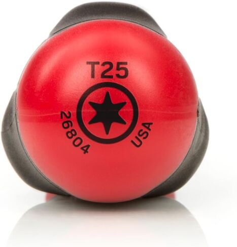 TEKTON T25 Torx High-Torque Black Oxide Blade Screwdriver | 26804 | Made in USA in Saudi Arabia