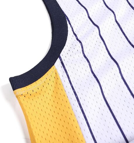 Pullonsy Men's Mesh Athletic Basketball Jersey V-Neck Hip Hop Sports Shirts Fans Tank Top in Saudi Arabia