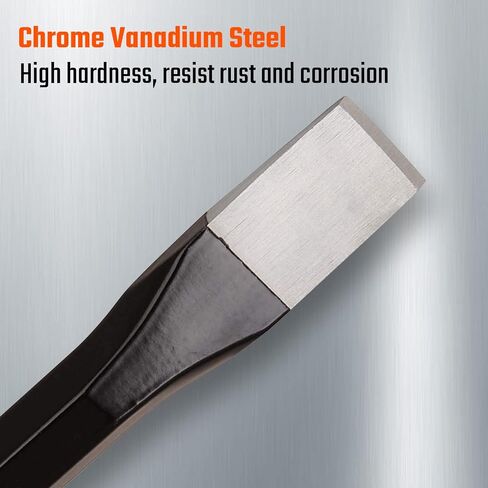 VANQUISH Heavy Duty 3 Inch Cold Chisel with Bi-material Hand Guard for Masonry (4709) in Saudi Arabia