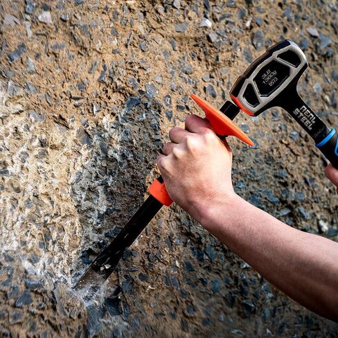 VANQUISH Heavy Duty 3 Inch Cold Chisel with Bi-material Hand Guard for Masonry (4709) in Saudi Arabia
