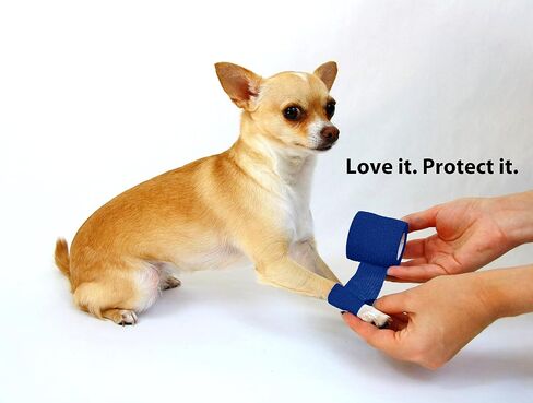 FriCARE Latex Free Self Adhesive Bandage, Green Athletic Wrist Spat Tape, First Aid Supplies Medical Tape Self-Adherent Cohesive Bandages, Non-Woven Elastic Vet Wrap Fluorescent 6 Rolls 2" x 5 Yards in Kuwait