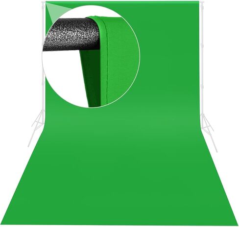 Large Greenscreen Backdrop Drapes Curtains 10x20ft Polyester Green Screen Background - SYUNASYU Chromakey Green Backdrop Collapsible Seamless Photography GreenScreen Background Backdrop for Photoshoot in Saudi Arabia