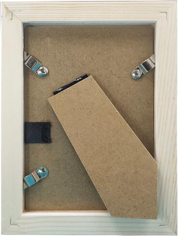 ZXT-parts 3.5x5 Picture Frames Brown Photo Frame. Solid Wood, Plastic Panel, The Tabletop or The Wall. in Saudi Arabia