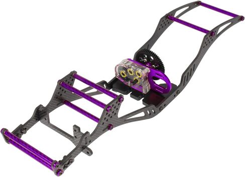 ناقل الحركة AMK 1/10 من الأكريليك الشفاف 2 علبة تروس نقل الحركة المنخفضة لـ 1/10 RC Crawler Comp يبني عنصر Gspeed LCG Chassis SCX10 II ترقية الملحقات (SCX10 II ناقل الحركة من ألياف الكربون) in Saudi Arabia