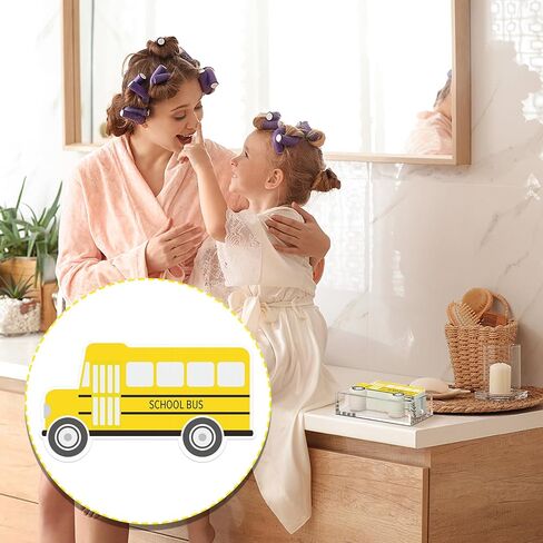 Tinlade 100 جهاز كمبيوتر شخصى العودة إلى المدرسة المناديل القابل للتصرف للمدرسة الصفراء حافلة المدرسة مناشف اليد للأطفال الفصول الدراسية مناشف اليد المناديل الورقية اللوازم المدرسية ديكور لحفلات العشاء المدرسية in Kuwait