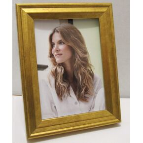 EXP Gold Wood Picture Photo Frame 2.5" X3.5" Or 2"X3" with Mat