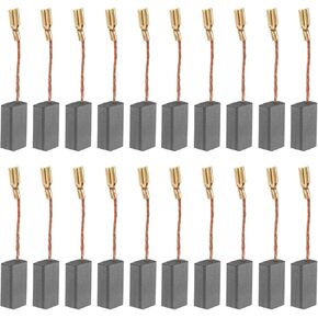 20Pcs Carbon Motor Brushes, Model 100 5x8x16mm Electric Motor Carbon Brushes Replacement Part Power Tool for Generic Electric Motor