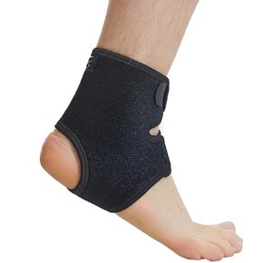 HiRui Ankle Support Brace Ankle Wraps for Men Women, Compression Ankle Brace Breathable Neoprene Sleeve Lightweight High-elastic Ankle Stabilizer for Running Sprains Arthritis (Medium (Pack of 1))