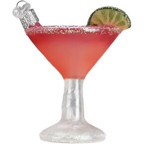 Old World Christmas Ornaments: Adult Beverages Glass Blown Ornaments for Christmas Tree, Cosmopolitan
