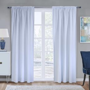 Thermalogic Ultimate Thermal Energy Saving Blackout Window Curtain Liner,Winter White 45" x 88"